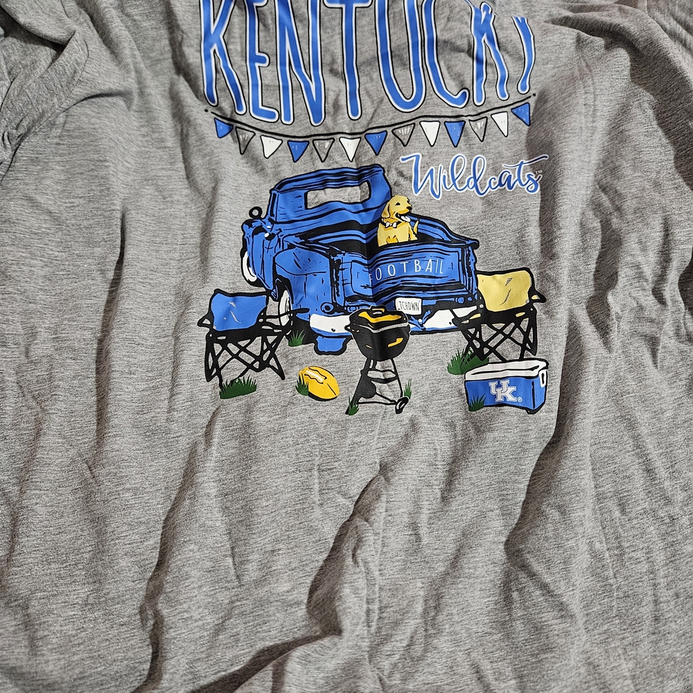 Kentucky Wildcats Gray Short Sleeve Tee